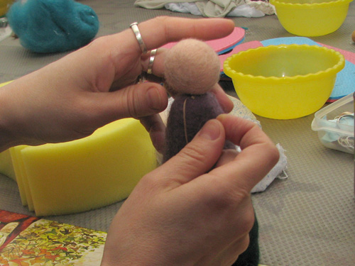 Валянье из шерсти - куклы и игрушки методом валяния от мастеров